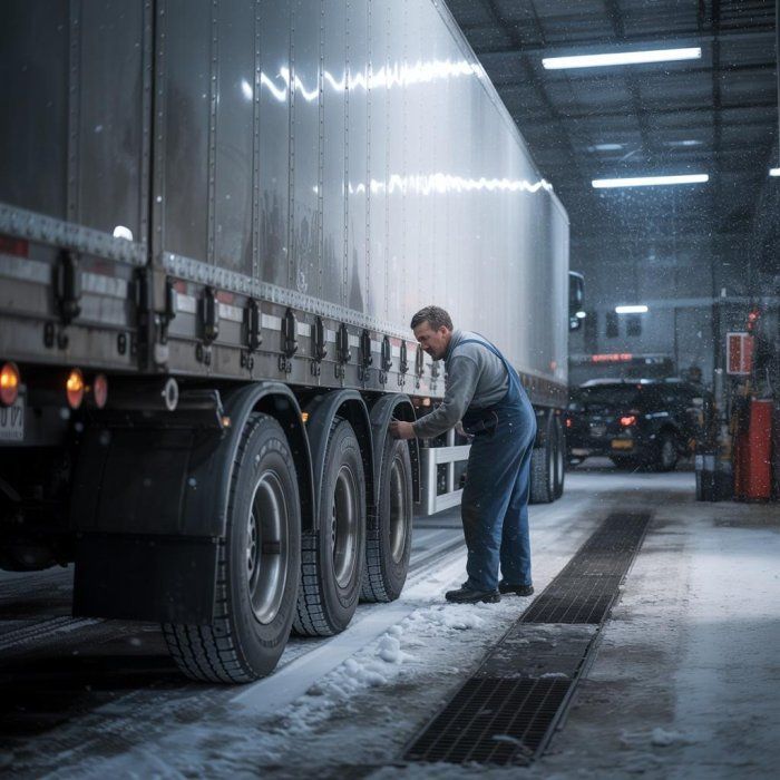 Как правильно подготовить полуприцеп к зимнему/летнему сезону: полный чек-лист