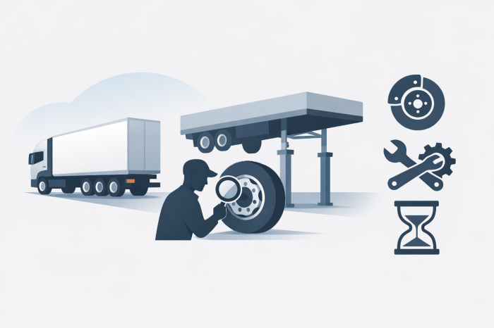 Обслуживание и ремонт полуприцепов: как продлить срок службы техники