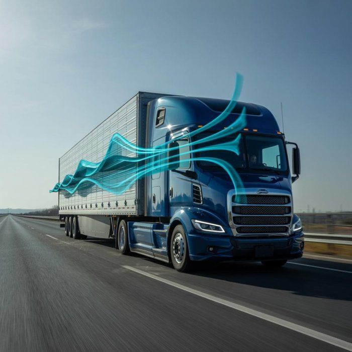 Аэродинамика полуприцепа: как современные обвесы помогают экономить топливо