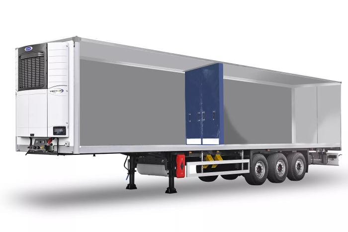 Мультитемпературные полуприцепы: перевозка разных грузов в одном рефрижераторе