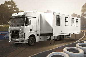 передвижной комплекс для организации места работы и быта гоночной команды